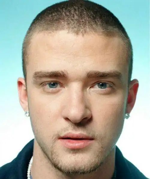 男生12mm卡尺头发型图片 卡尺头这个脑壳帅气!