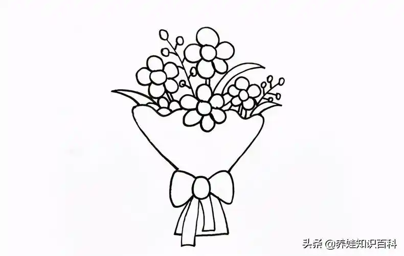 花朵简笔画怎么画简单又好看?附画法教程-第5张图片