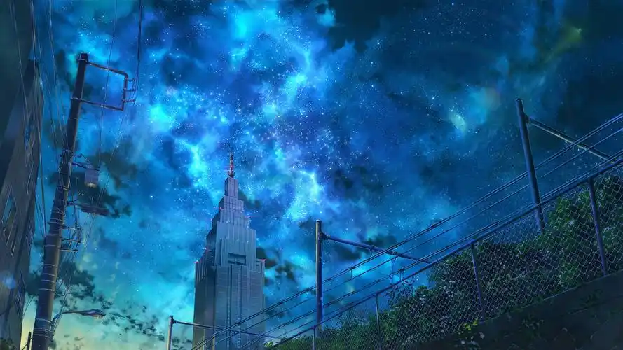 日系卡通动漫场景图片电脑壁纸