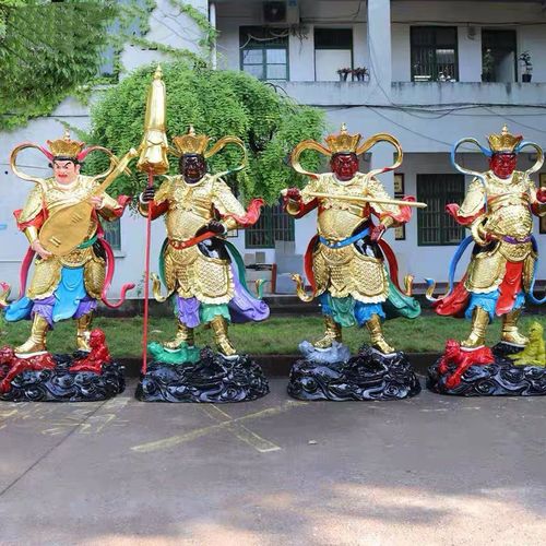 2米四大天王佛像1.6米四大金刚护法1.