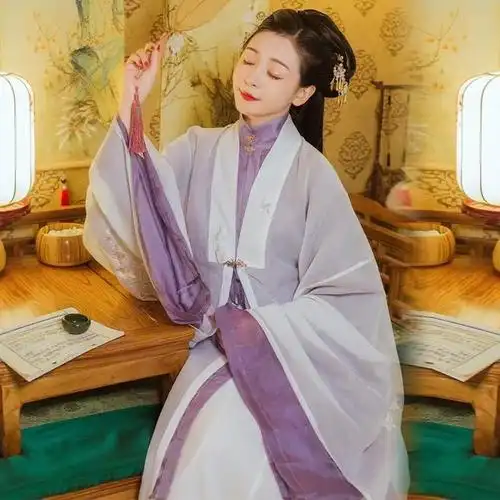 女装汉服图片,温柔风汉服女装推荐