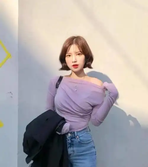 适合微胖女生的短发发型,谁说脸胖的女生不适合短发?