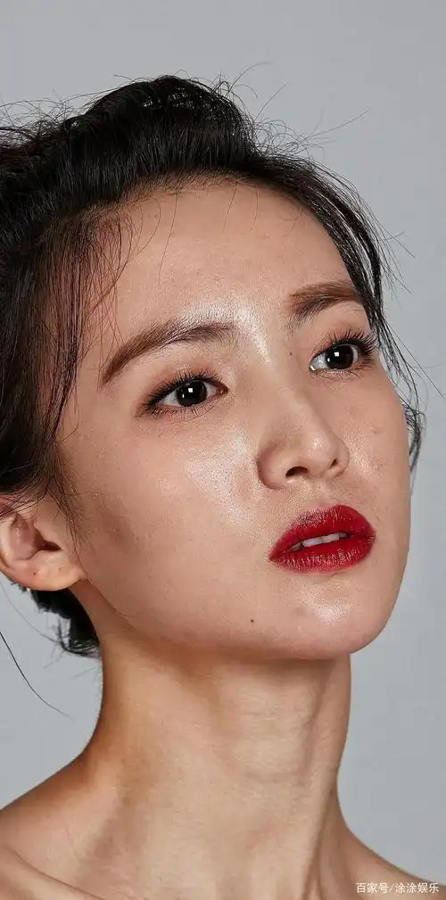 金晨生图曝光,近距离的生图无精修颜值