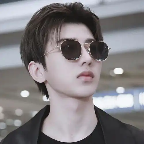 蔡徐坤同款墨镜复古男ins港风方形眼镜小框网红太阳镜女街拍抖音