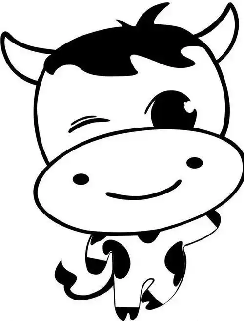 简笔牛怎么画 简笔画牛怎么画的