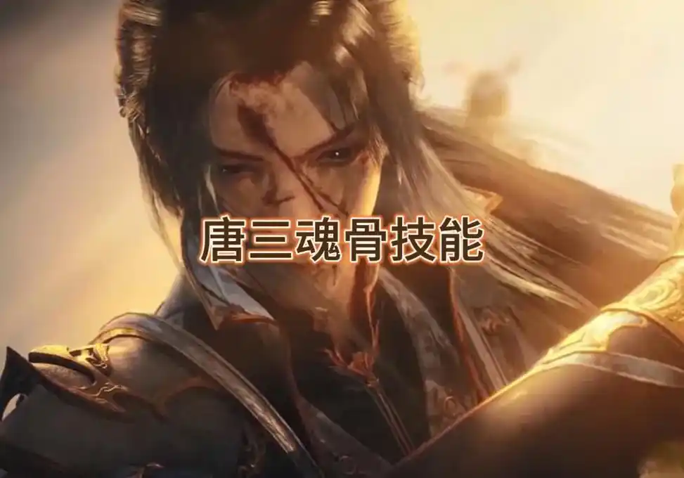 唐三魂骨技能.魂骨介绍#斗罗大陆 #国漫 #唐三 - 抖音