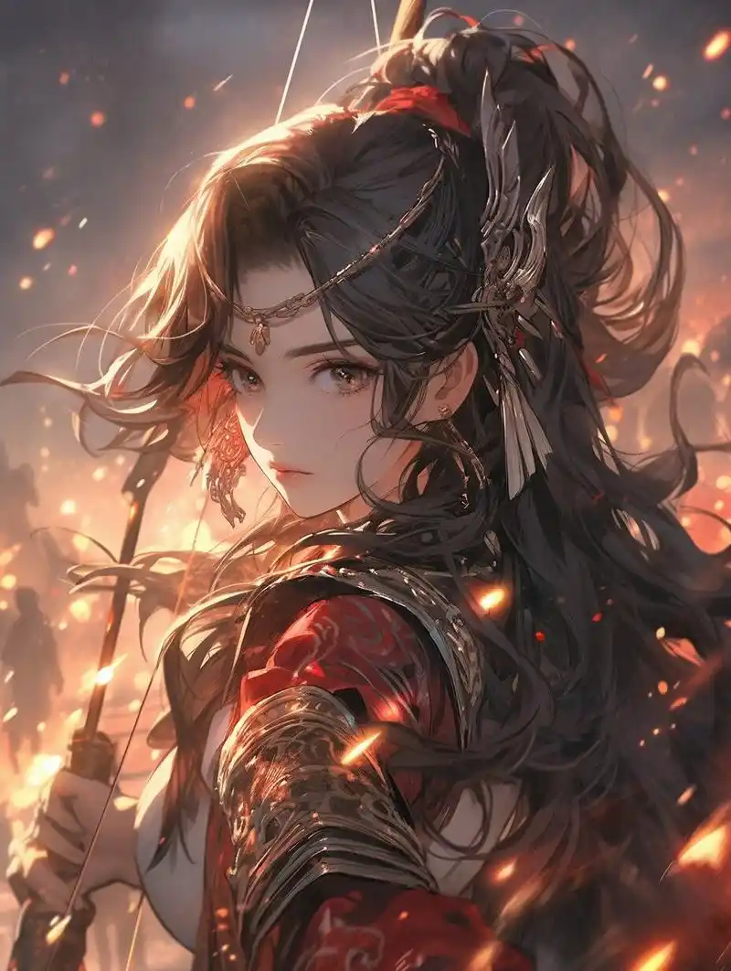 古风美人 ——女将军