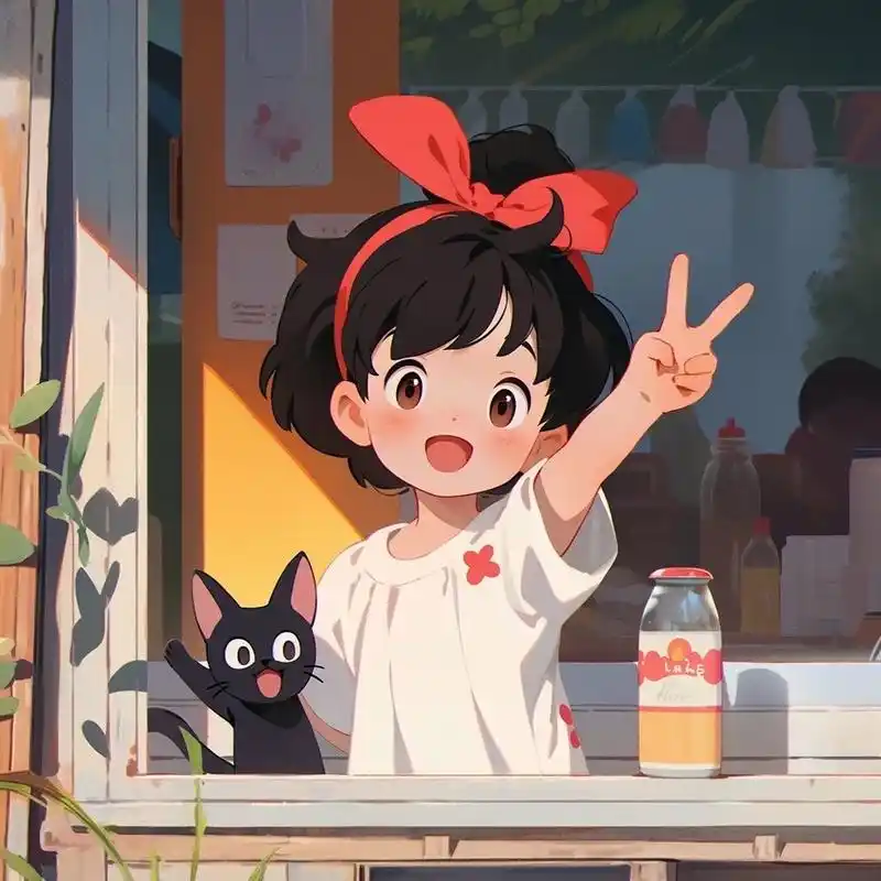 一起和生活比耶![心]#头像# #治愈