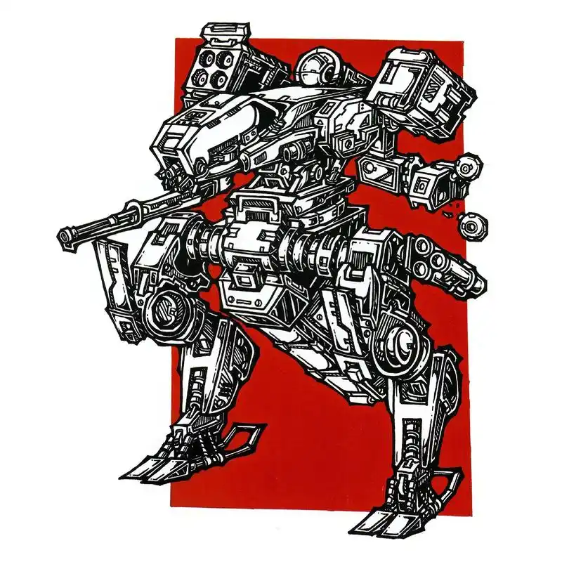 黑白图形创意手绘素材帅就完了