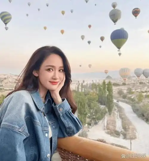 11月13日的下午,演员陈乔恩在她的个人社交媒体上分享了一段与她的