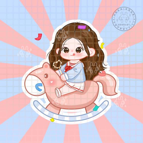 鞠婧祎q版立牌周边饭制手绘亚克力摆件原创卡通单人【7天内发货】