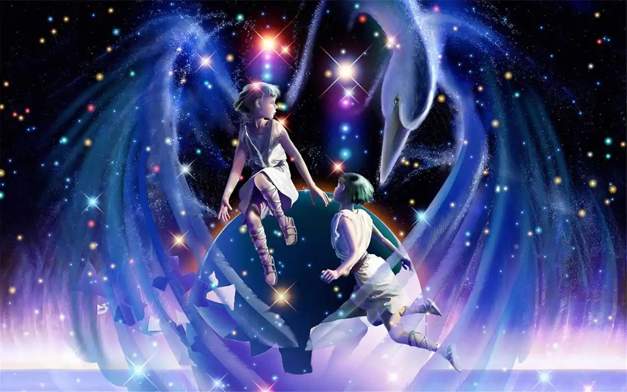 超酷炫十二星座精美梦幻卡通高清桌面壁纸(一)