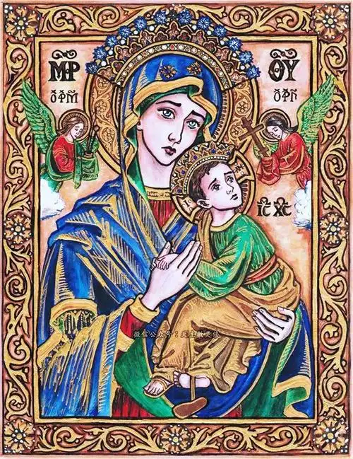 图文永援圣母苦难中的安慰6月277张高清圣像