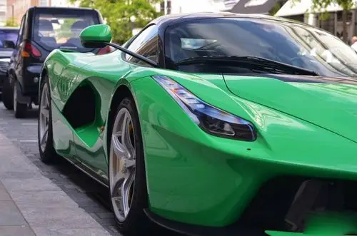 【图】超级跑车绿色拉法laferrari_法拉利论坛_汽车之家论坛