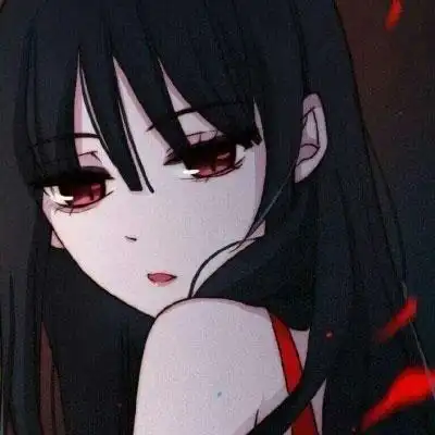 很酷的动漫人物女 动漫头像女生黑暗冷艳 - 动漫头像 - 潮人个性网