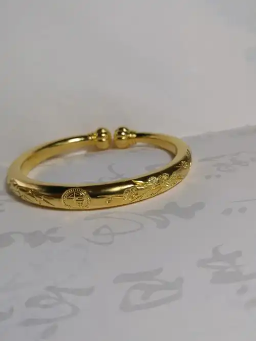 黄金手镯金手镯宝祥打金