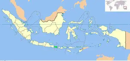 巴厘岛在印度尼西亚的哪个位置