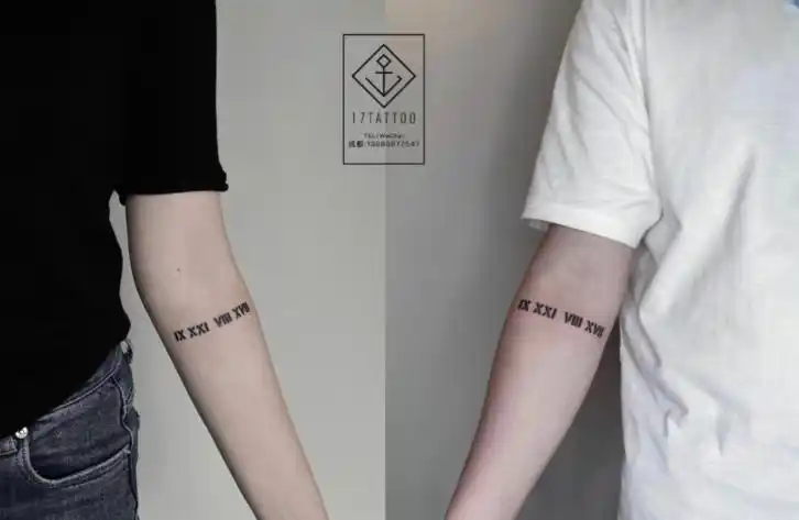 情侣纹身2021新款2021最新情侣纹身图案大全6