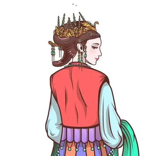 宫廷风插画练习