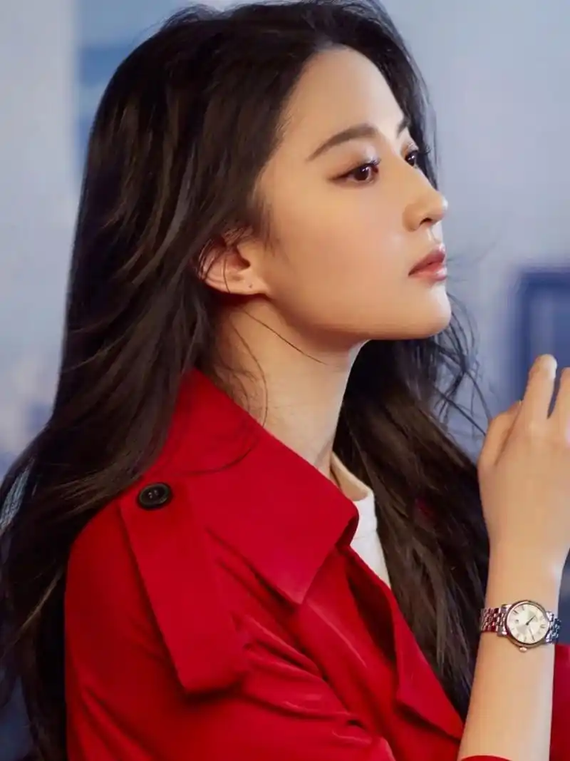 红衣气质美人 #刘亦菲