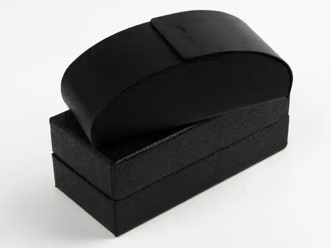 p**眼镜盒 太阳镜黑色包装盒 高品质套装眼镜盒子-眼镜产业网