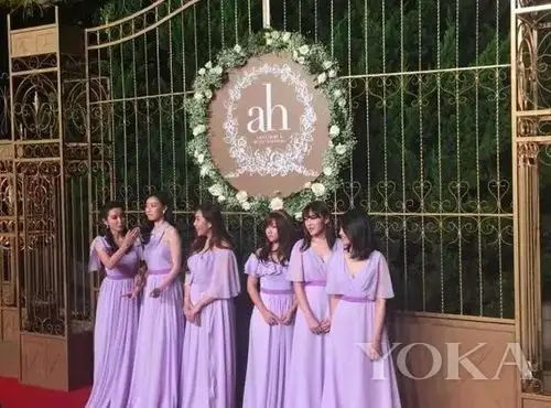 angelababy伴娘团(图片来源于google)