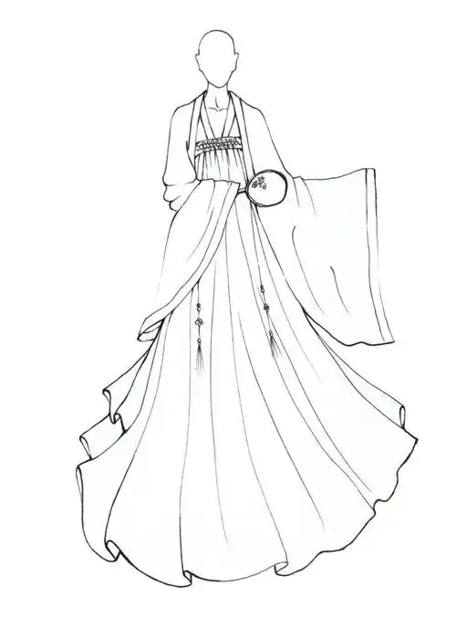 零基础做汉服 | 超详细中衣纸样画法来源 | doublewe手作 作者:double