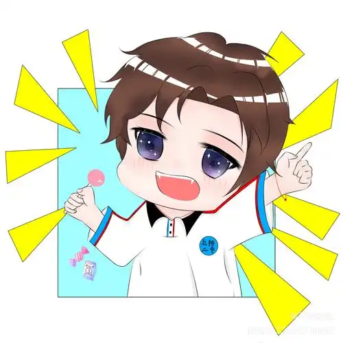 朝哥生贺图_伪装学渣贺朝q版绘画作品