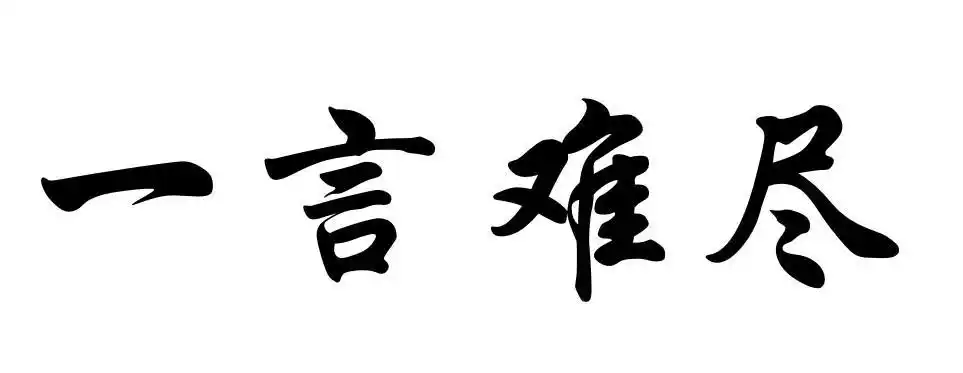 一言难尽 商标公告