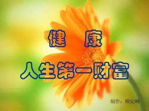 人这辈子身体健康平平安安就好