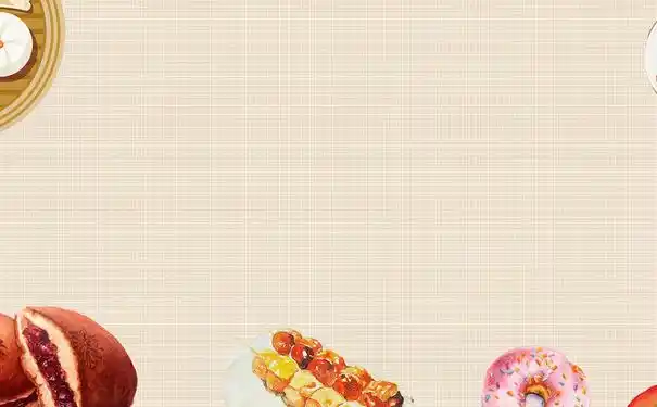 美食减肥简餐文艺小清新纹理背景