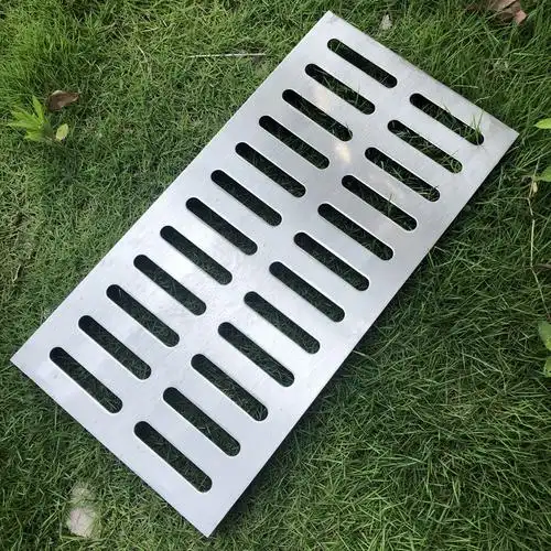 304加厚承重不锈钢地沟盖板排水沟盖板雨水篦子下水道明沟车间 【201