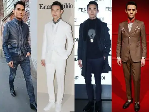 黄景瑜许魏洲迎战王凯袁弘 鲜肉男神引爆男装周