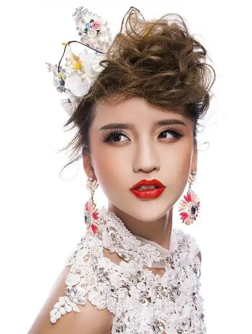 时尚新娘造型 化妆造型