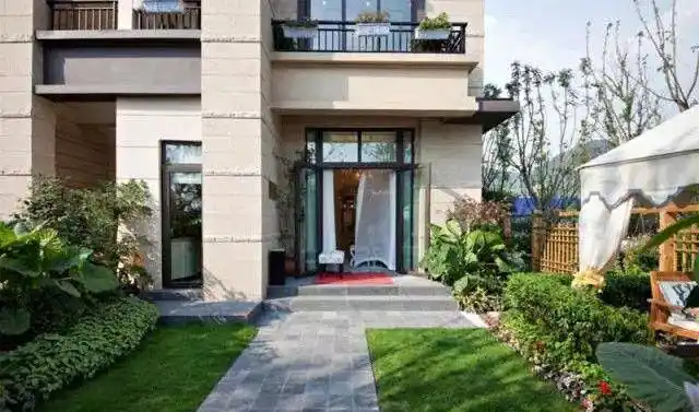 庭院设计入户花园的正确打开方式进门都是景简直美如画