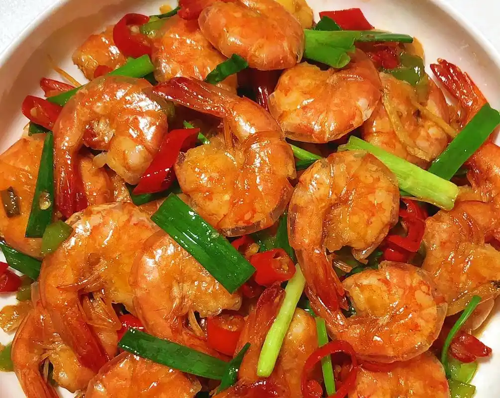 推荐5道香辣爆炒大虾的家常做法,鲜香美味,吃的一个也不剩