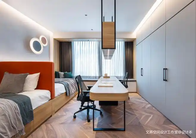 家有双胞胎90平米两居室这么设计太完美