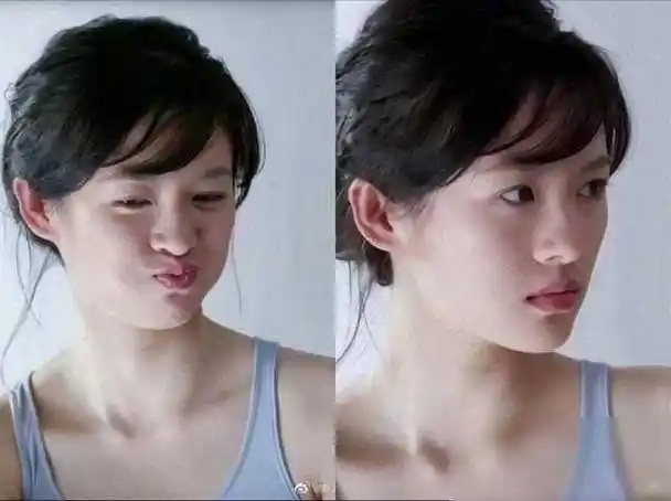 回首过去,章子怡年轻时的容颜如同一朵绽放的花朵,清新明亮,充满生机.