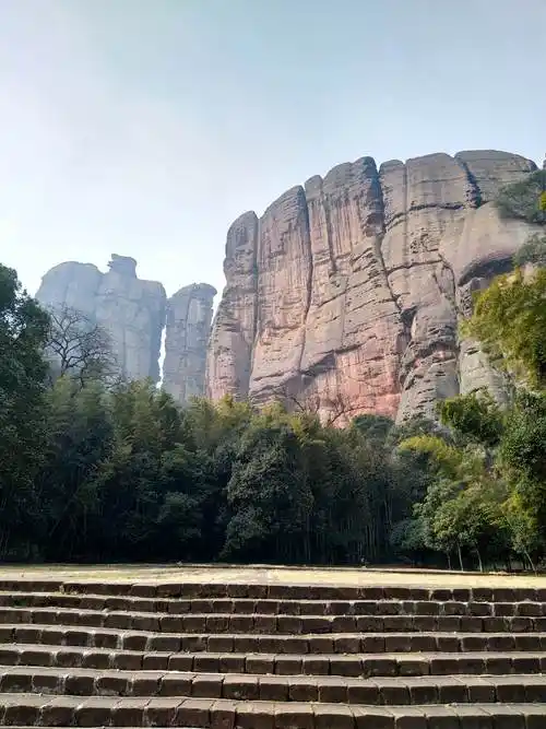 2021,1,16日游览江西弋阳龟峰风景区.