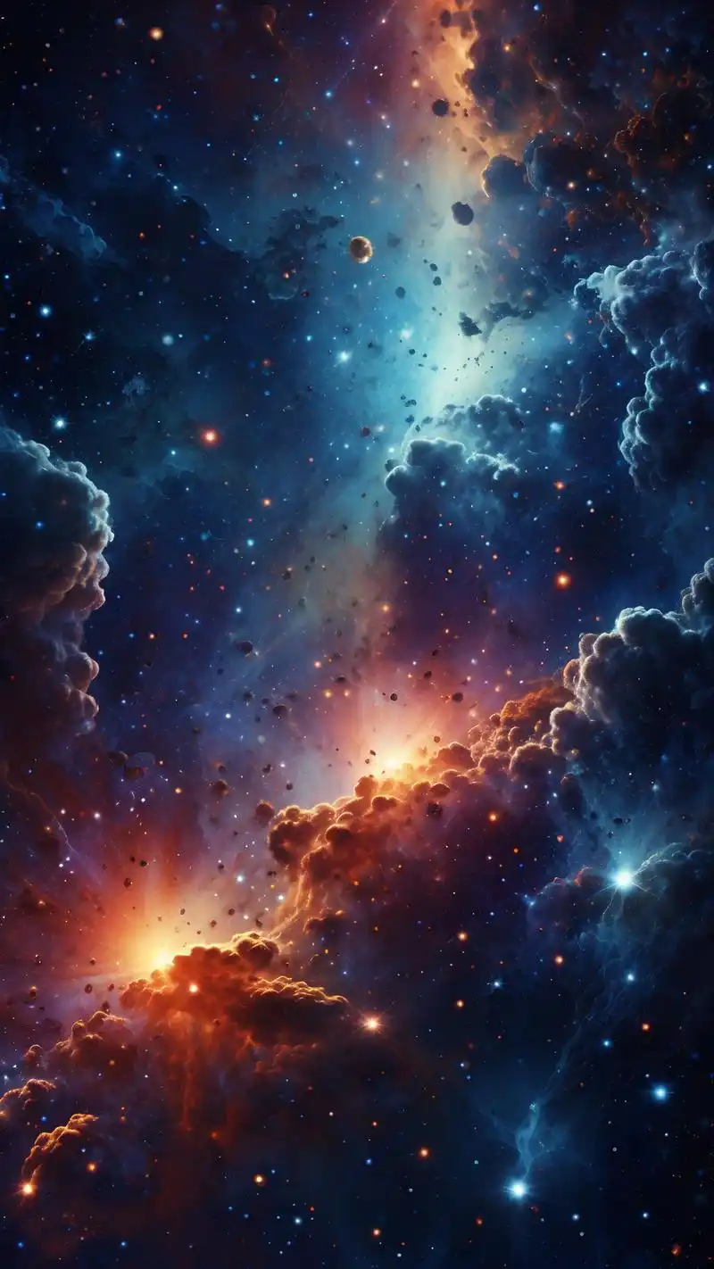 超高清8k手机星空壁纸图片9078