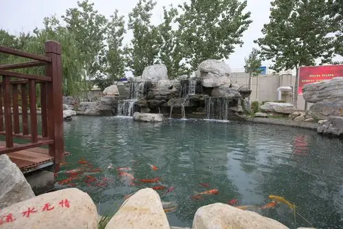 中国石化天津分公司厂区人工水系景观