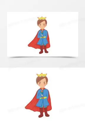 卡通小王子图片素材