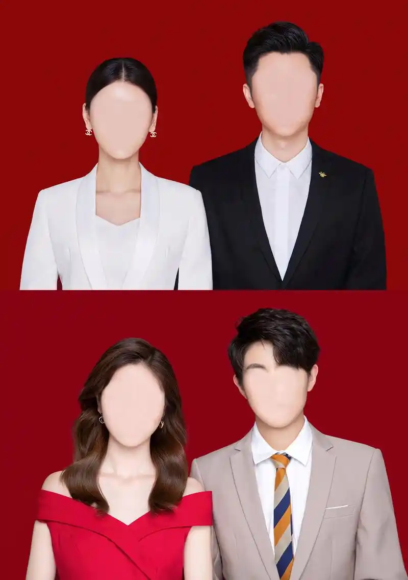 结婚登记照模板.让你的结婚登记照不再千篇一律. (需要模板的 - 抖音