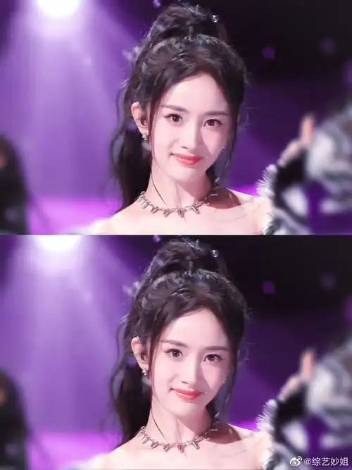 杨幂跨年舞台ending镜头##跨年