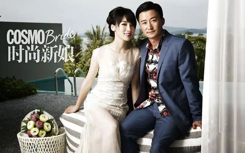 吴京谢楠甜蜜婚纱照宽屏壁纸壁纸图片