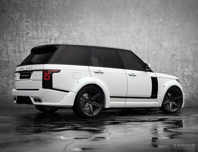 路虎揽胜行政版改装lumma宽体大包围