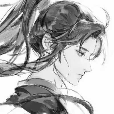 古风头像黑白男 高冷帅气的古风头像男仙风道骨黑白图片_男生动漫头像