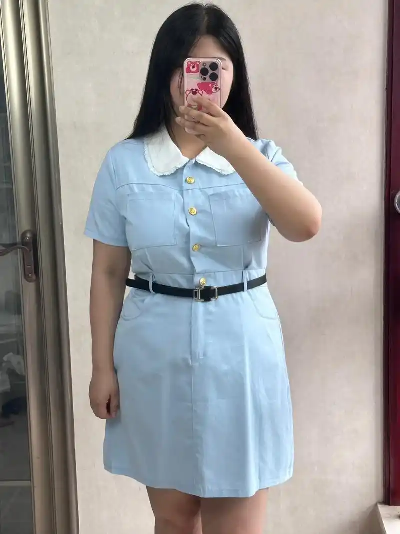 160cm150斤这才是真实的大码女装