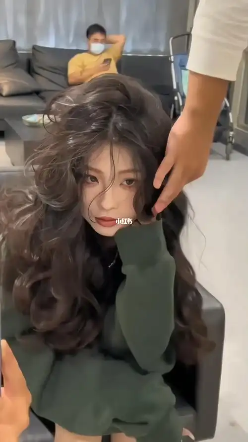 长发及腰烫的最满意的一次发型梦中情发啊