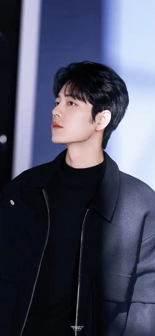 肖战#xz#肖战全黑穿搭#    壁纸|像……精灵0299